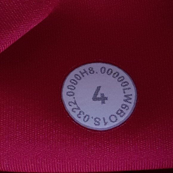 Lululemon Base Pace High-Rise Crop 23" in Dark Red Size 4 - Picture 4 of 11